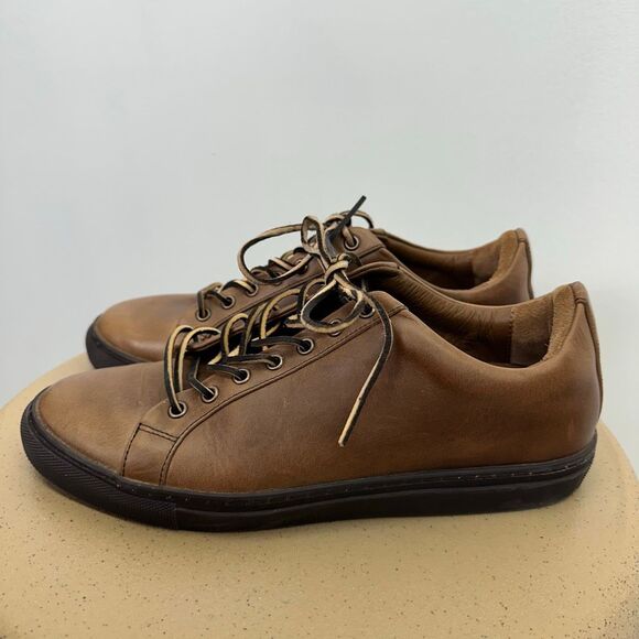 Thursday Boot Co. Men’s Premier Low Top Heritage Natural Leather Lace Up Sneaker - Picture 13 of 13